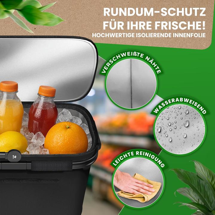 Produktbild Cottara Thermo Einkaufskorb mit Isolierung und Deckel