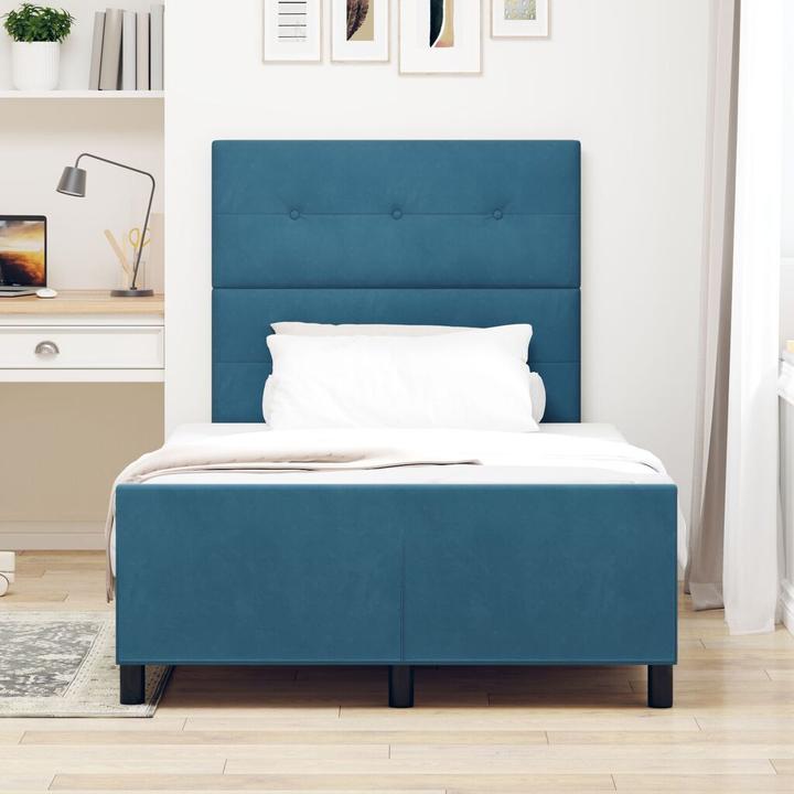 Actual product image vidaXL Modernes Bett (120 x 200 cm)