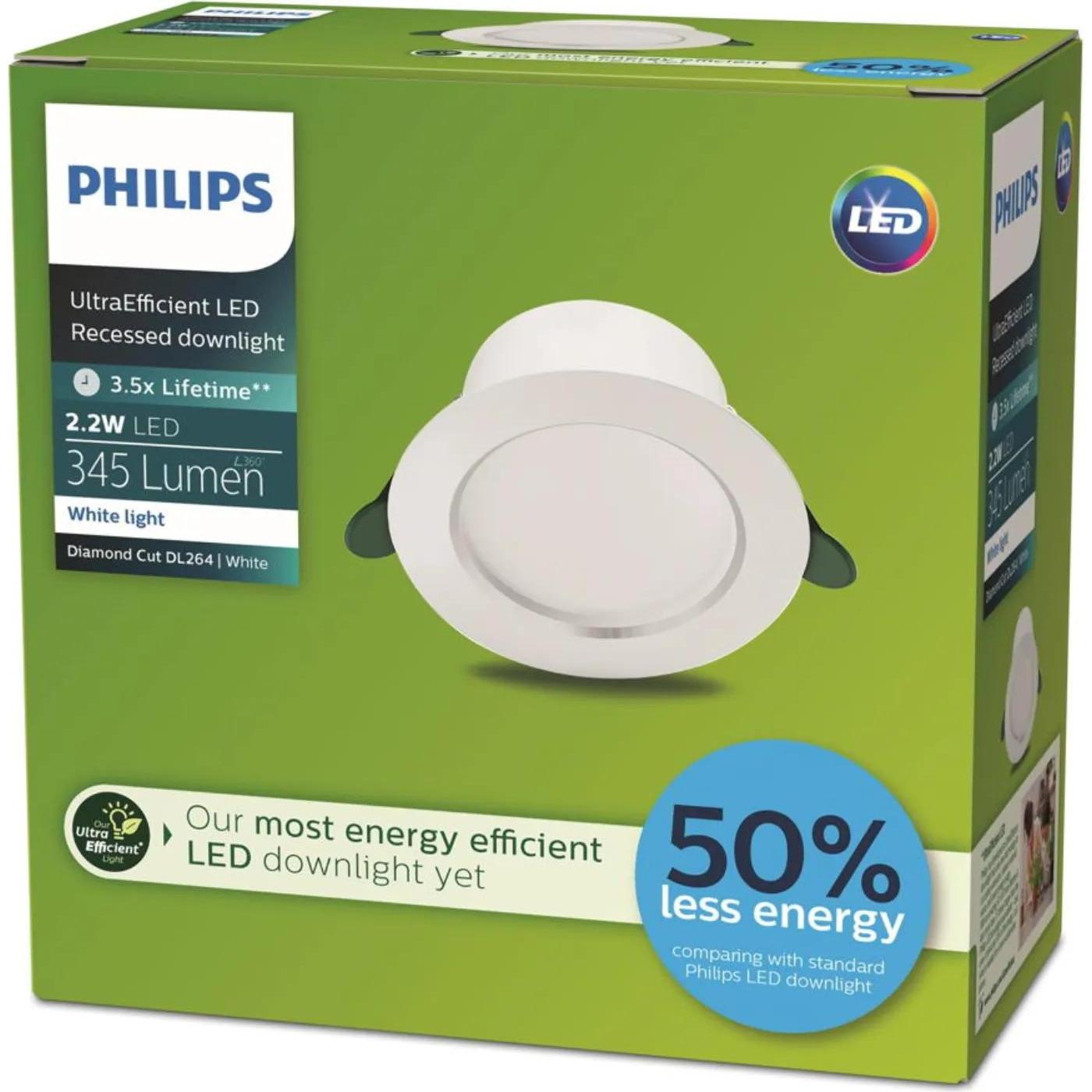 Thumbnail - Philips, Wandleuchte + Deckenleuchte, Diamond Cut (345 lm)