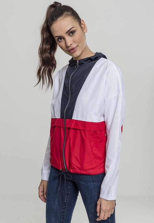 Produktbild Urban Classics Ladies 3-Tone Oversize Windbreaker (S)