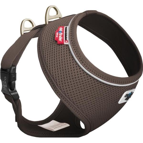 Curli basic sele Air-Mesh brun S (S, Hund, Allgemein), Halsband + Leine