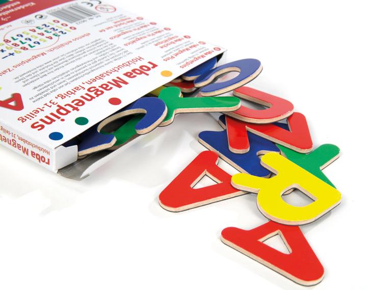 Immagine prodotto Roba lettere magnetiche in legno (31x)