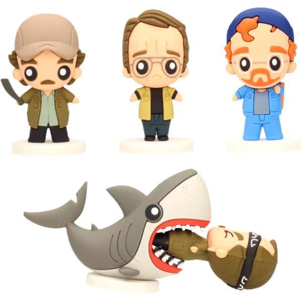 SD Toys LES DENTS DE LA MER - Mini Figurine Caoutchouc 6cm - Set de 4 Figurine (35983635)