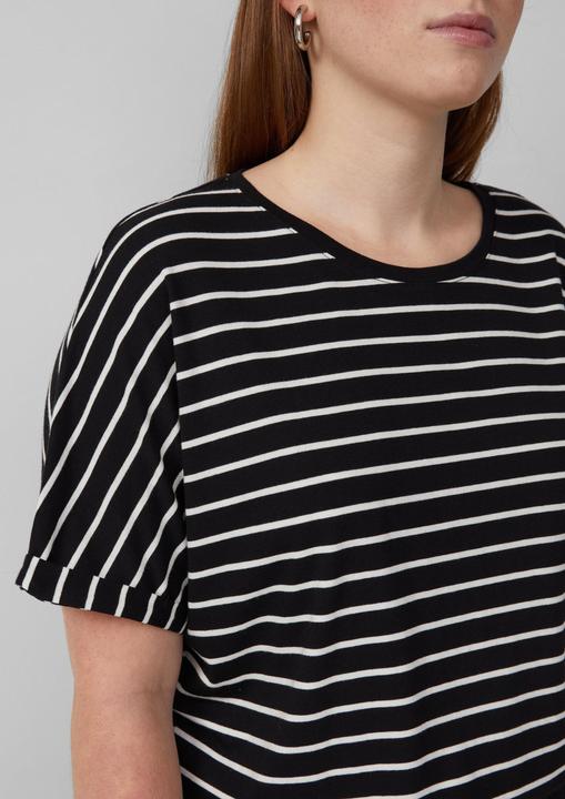 Actual product image S.Oliver T-Shirt Locker geschnittenes T-Shirt aus Modalmix (54)