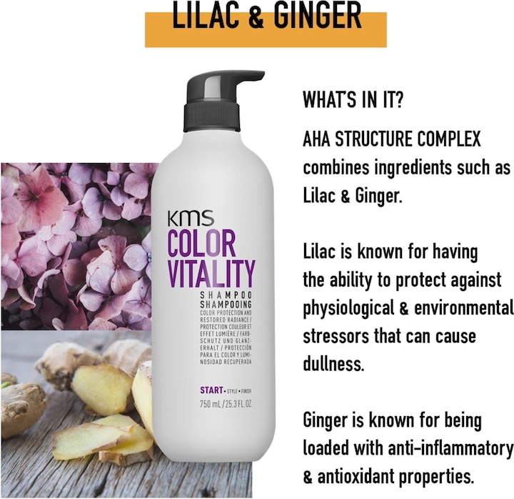 Produktbild KMS California Colorvitality Blonde (750 ml, Flüssiges Shampoo)