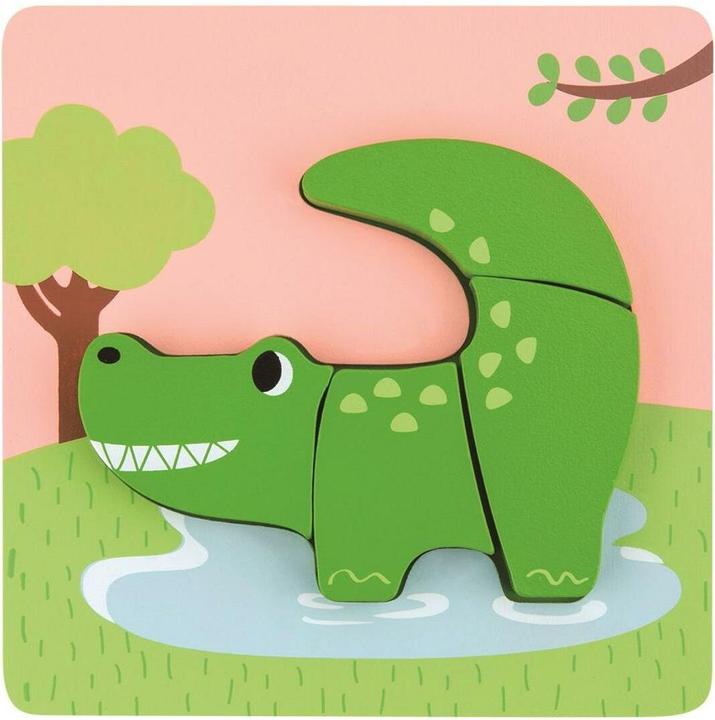 Image du produit Spielba Set de puzzle avec 4 animaux