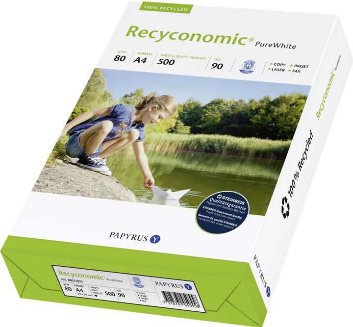 Actual product image Papyrus Recyconomic (A4, 500 Sheets, 80 g/m²)