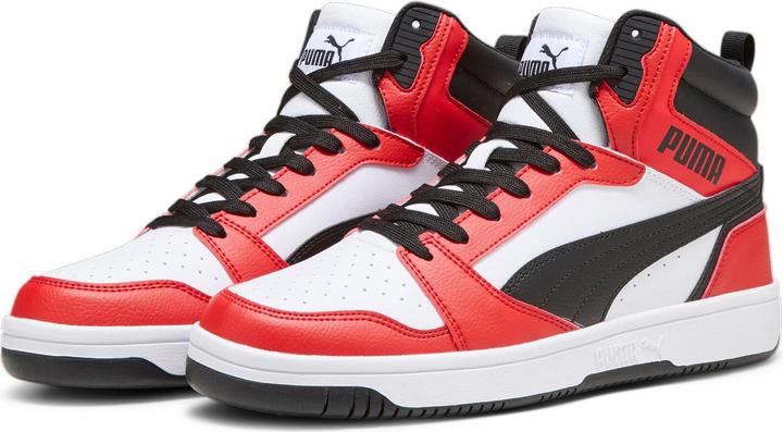 PUMA Wit-PUMA Zwart-Voor Altijd Rood, Wit