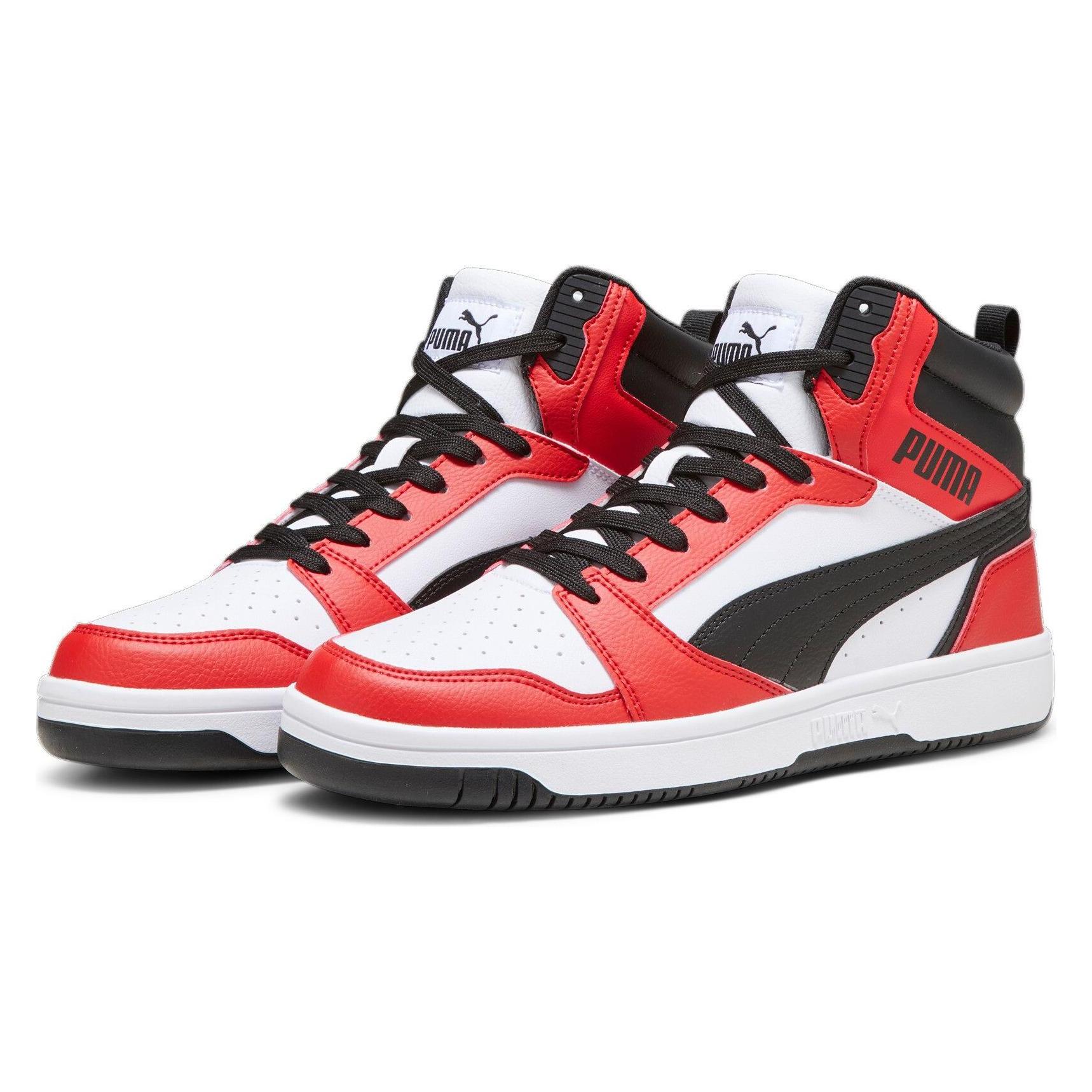 Puma, Unisex, Sneakers, Rebound V6, Wit, (38)