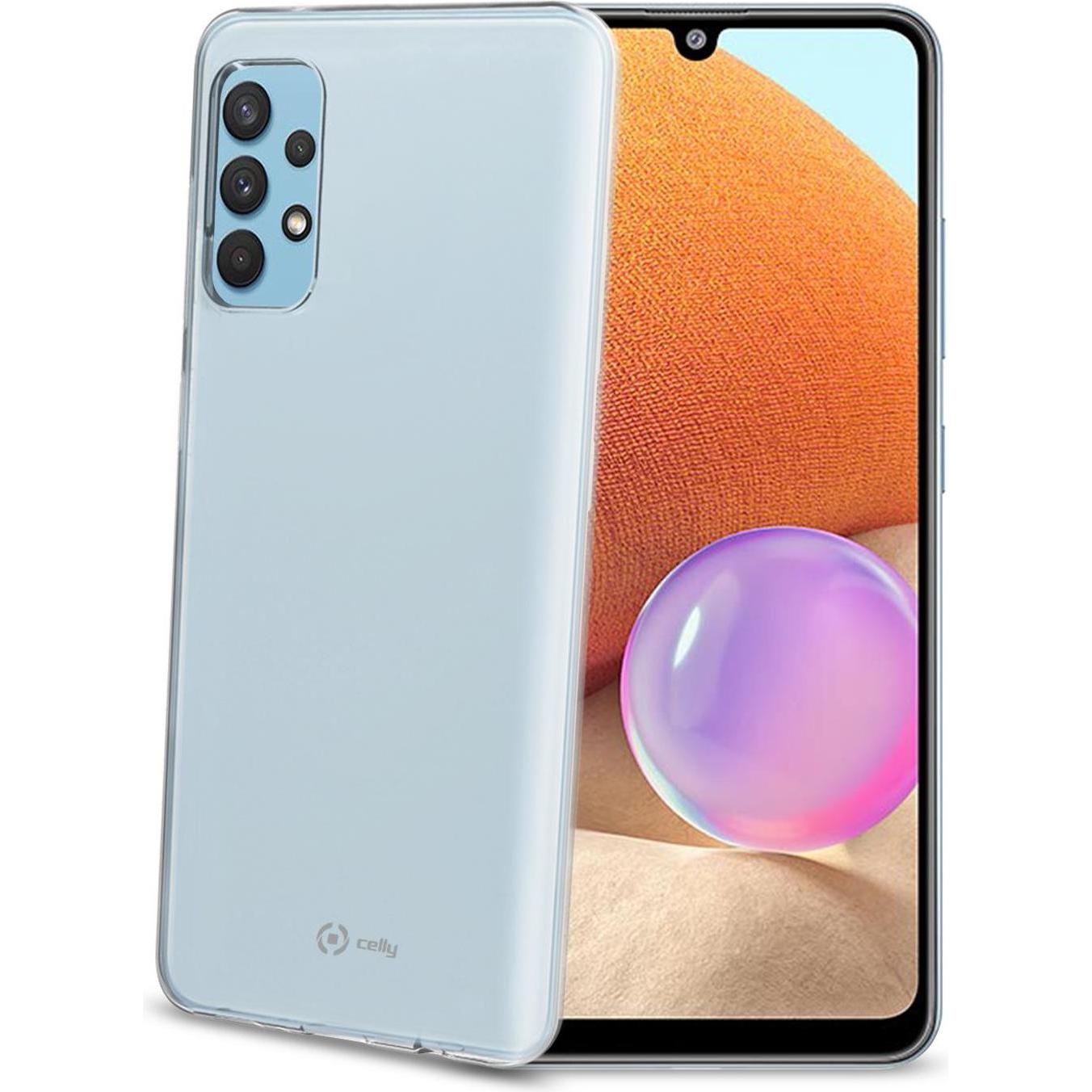 Celly Trasparente Gelskin (Samsung Galaxy A32), Cover Smartphone,
