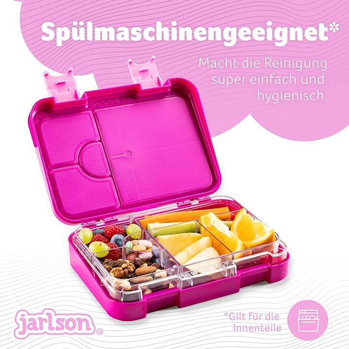 Jarlson Brotdose für Kinder mit 6 Fächern