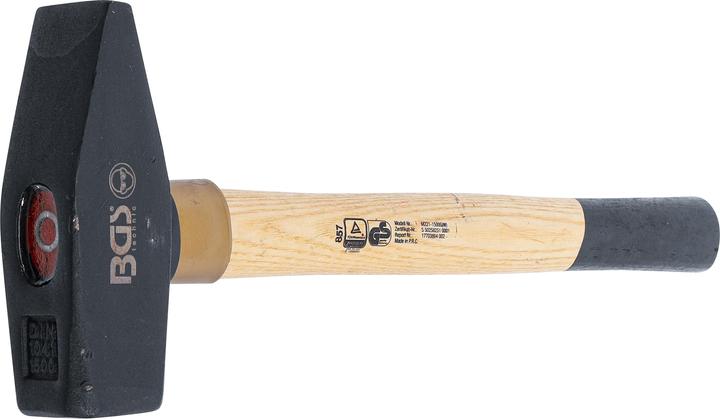 Produktbild BGS Schlosserhammer Holz-Stiel DIN 1041 1500 g (1650 g)