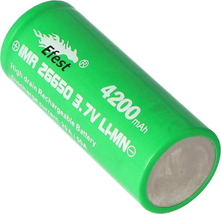 Produktbild Efest Akku IMR26650 High Drain max. 50A (26650, 4200 mAh)