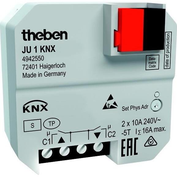 Theben, Aktor, JU 1 KNX (Heizungsaktor)