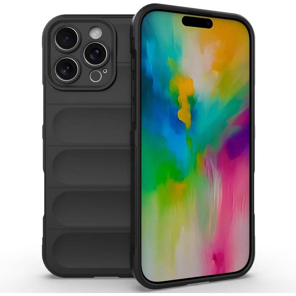 Cover-Discount iPhone 16 Pro - Rugged Protective Hülle (Apple iPhone 16 Pro), Smartphone Hülle, Schwarz