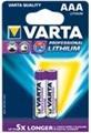 Produktbild Varta ULTRA Lithium (2 Stk., AAA, 1100 mAh)