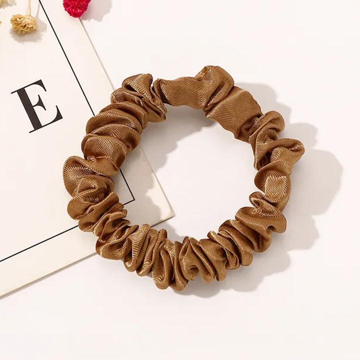 Immagine prodotto Avizar Scrunchie mit Faltenoptik Modell Amalya (Elastico per capelli)