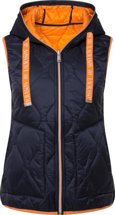Produktbild Laurasøn Wende-Steppweste, Kapuze, Zipper (S)