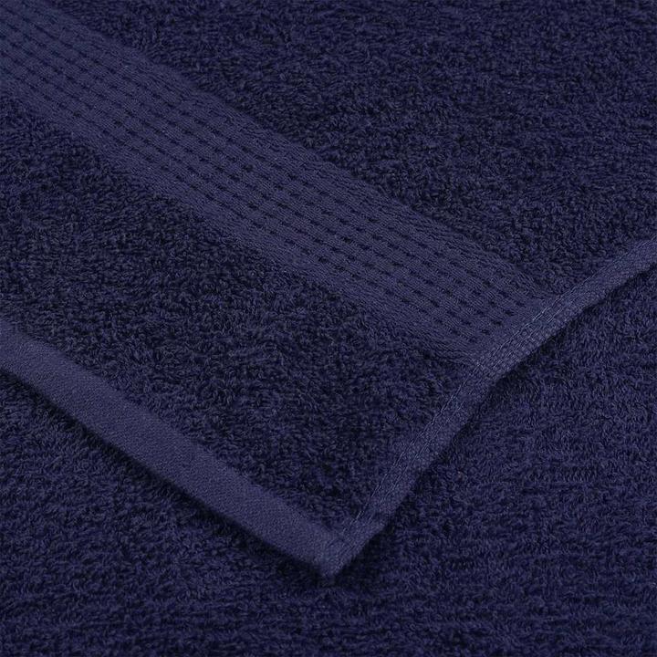 Immagine prodotto vidaXL Asciugamani da bagno 4 pezzi. Blu navy 100x150 cm 360 g/m² 100% cotone (100 x 150 cm)