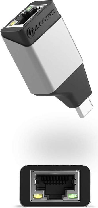 Immagine prodotto Alogic Adattatore USB-C Ultra Mini -> Ethernet (USB-C, RJ45 (1x))