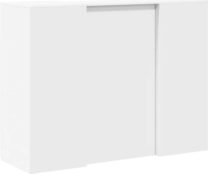 Immagine prodotto VidaXL Banco reception Bianco 135x50x103,5 cm Banco reception in legno