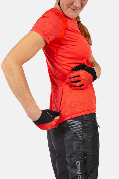 Actual product image Endura Ladies SingleTrack Jersey (short sleeve) (S)