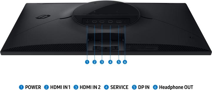 Actual product image Samsung G53F (2560 x 1440 pixels, 27")