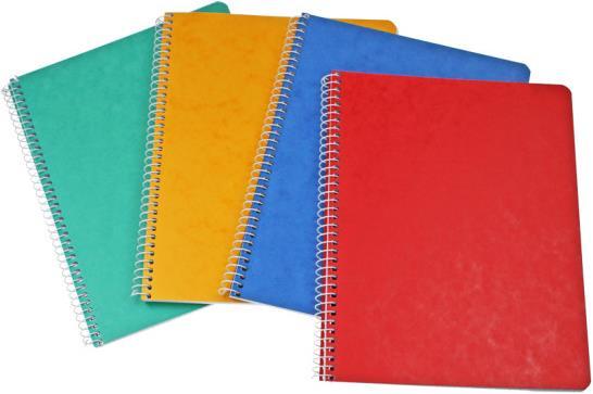 Produktbild BüroLine Spiralhefte - Format 4° - 17,5 x 22 cm (4°, Kariert)