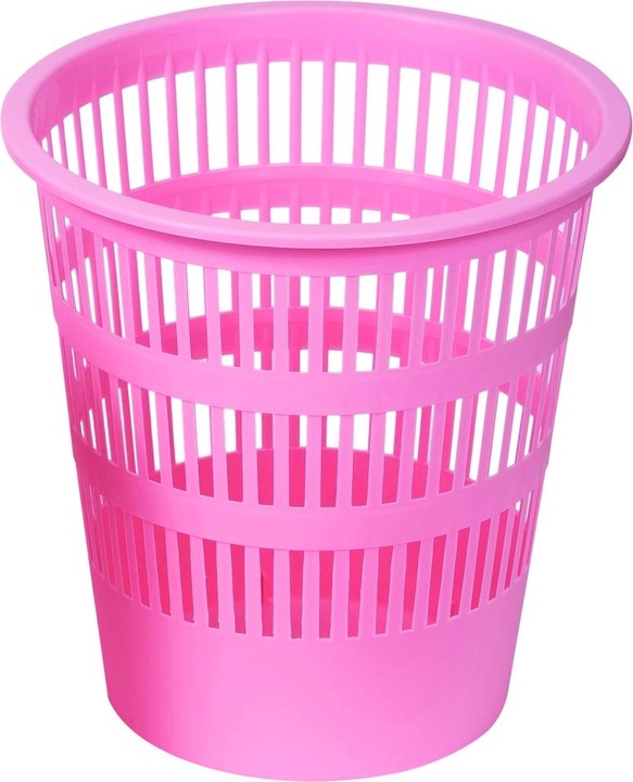 Produktbild Donau Life abfalleimer, durchbrochen, 12l, pastell, rosa (12 l)