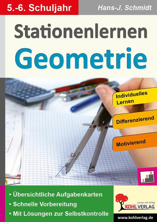 Produktbild Stationenlernen Geometrie (Deutsch, Hans J. Schmidt, 2014)