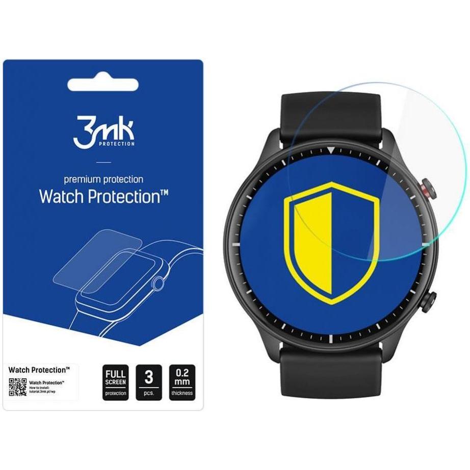 3MK protective film Watch Protection ARC for Xiaomi Amazfit GTR 2, Accessori per smartwatch, Trasparente