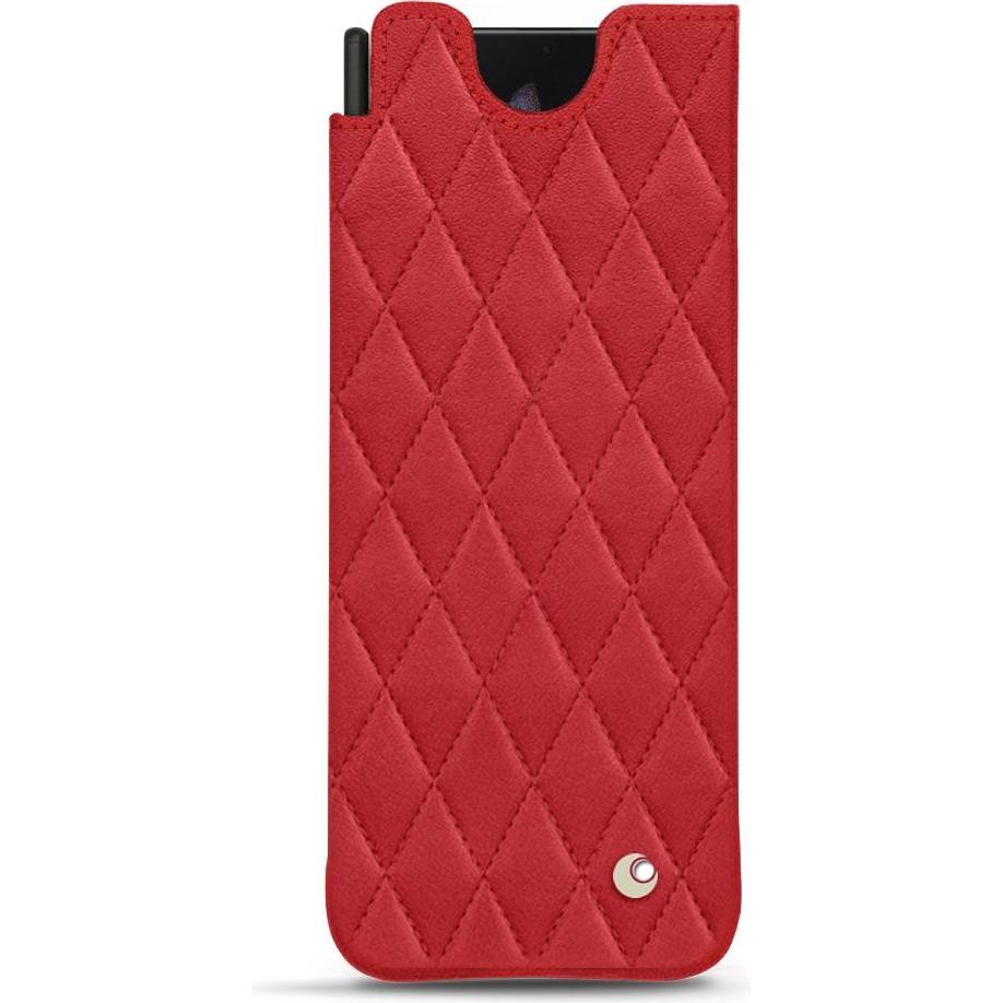 Noreve Lederschutzhülle (Samsung Galaxy Z Fold3), Smartphone Hülle, Rot