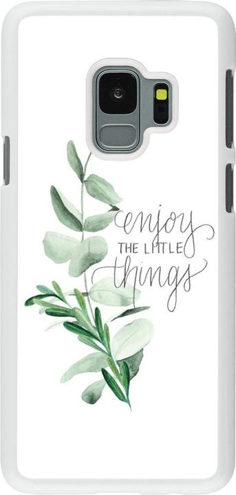 Produktbild PhoneLook Hülle weiss Enjoy the little things (Samsung Galaxy S9)