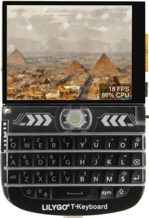Produktbild Lilygo T-Deck ESP32-S3 868mhz Lora-Modul mit 2.8 Inch Display