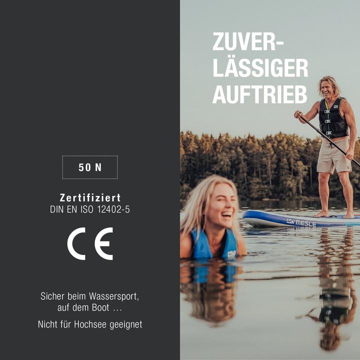Productafbeelding Mesle Reddingsvest Promo (Eén maat voor iedereen, 50-90 kg, 90+ kg)