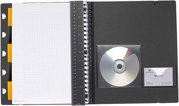 Produktbild Rhodia EXABOOK Spiralbuch (A4+, Kariert, Harter Einband)