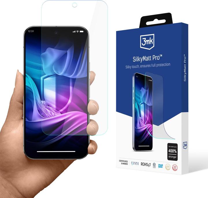 Actual product image 3MK Silky Matt Pro screen protector for Google Pixel 9 Pro XL (1 pcs., Google Pixel 9 Pro XL)