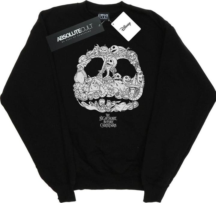 Produktbild Disney Nightmare Before Christmas Jack Skellington JackOLanterns Sweatshirt (5XL)