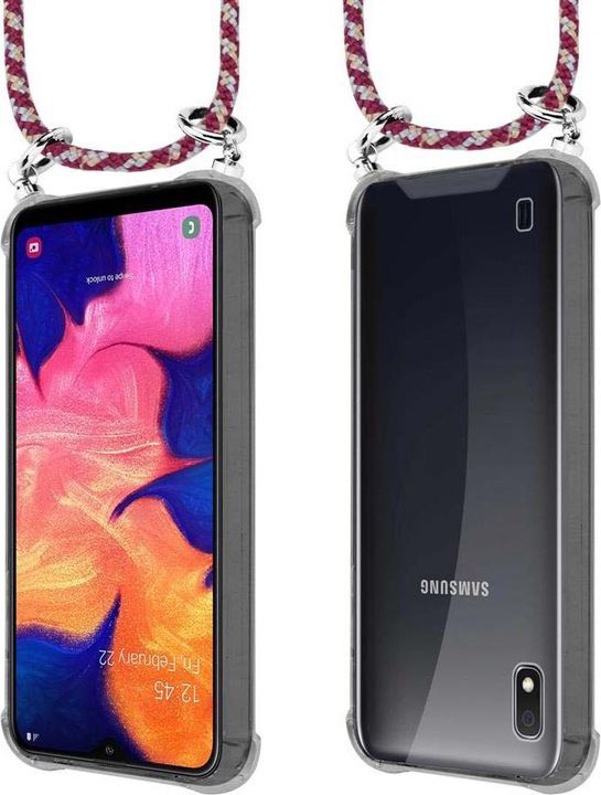 Produktbild Cadorabo TPU Handy Kette SILBER Cover