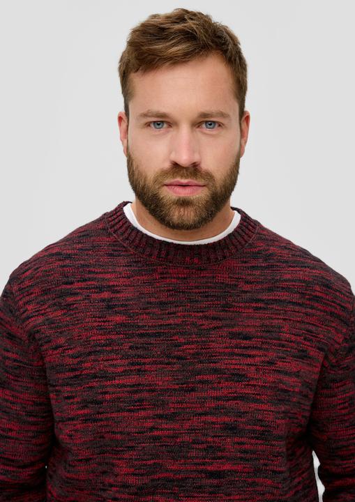 Produktbild s.Oliver Strickpullover Strickpullover aus Effektgarn (XXL)