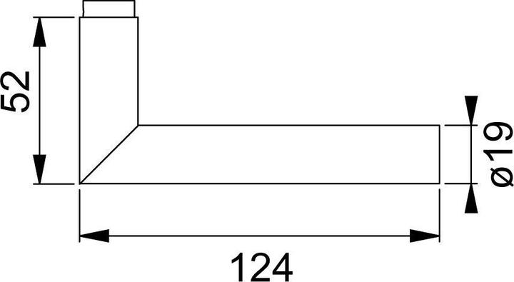 Actual product image Nickal Door handle (Door handle)