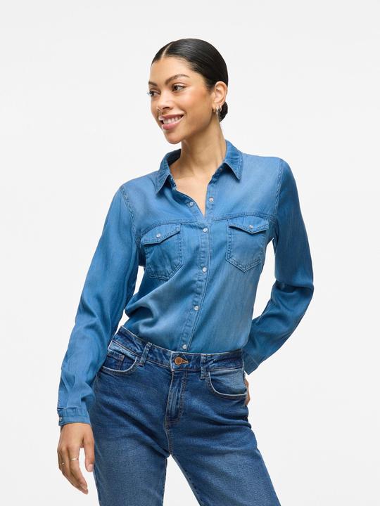 Produktbild Vila Taschen Jeanshemd (XXL)