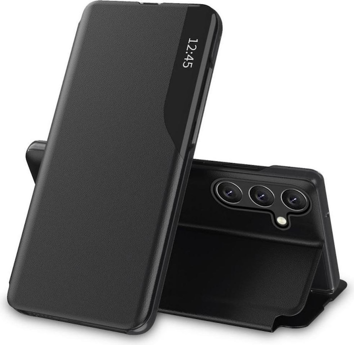 Produktbild Tech-Protect Smart View case for Samsung Galaxy A35 5G - black (Samsung Galaxy A35)