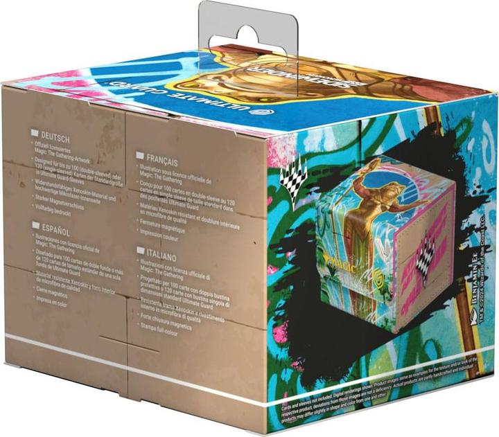 Actual product image Ultimate Guard Sidewinder 100+ Xenoskin Magic: The Gathering "Aetherdrift"- Design 6