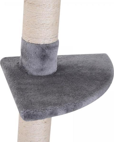 Produktbild PawHut Kratzbaum höhenverstellbar (260 cm, Grau)