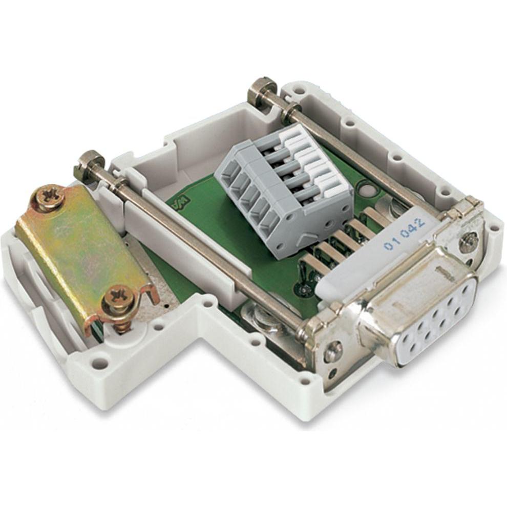 Wago Connettore masch Fieldbus (in) Interbus, Cavo + Spina elettrica, Grigio