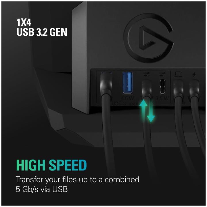 Actual product image Elgato USB Hub for Stream Deck + (USB-C, 4 ports)