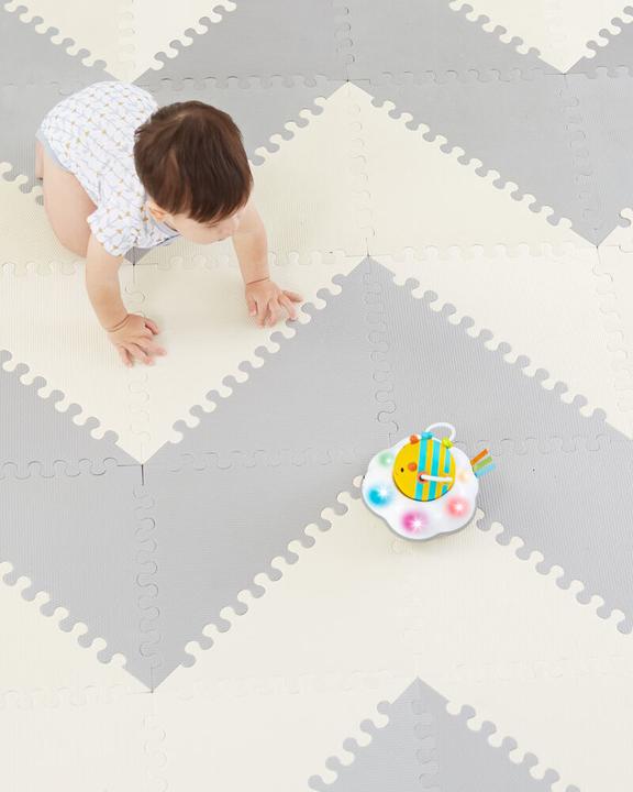 Produktbild Skiphop Playspot Grey/Cream (142 x 178 cm)