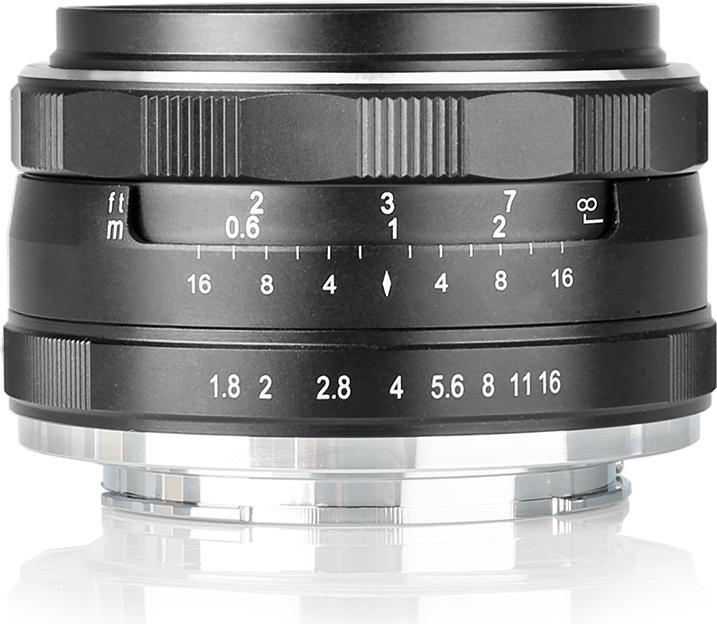 Immagine prodotto Meike 25mm f/1.8-16, Sony E (Sony E, APS-C / DX)