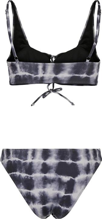 Actual product image Urban Classics Womens/Ladies Tie Dye Lace Up Bikini (XS)